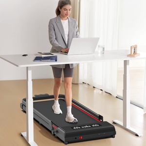 <b>Foldable</b> Electric Treadmill LCD Screen Steel Frame 4.0HP Motor Removable <b>Desk</b> 330 lb Capacity Compact Design for Small Spaces - Product Image 6