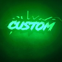 Nouveau badge d'emblème de calandre avant à LED, décoration de voiture personnalisée RGB pour Abarth 124 Spider (2016-) Écologique
