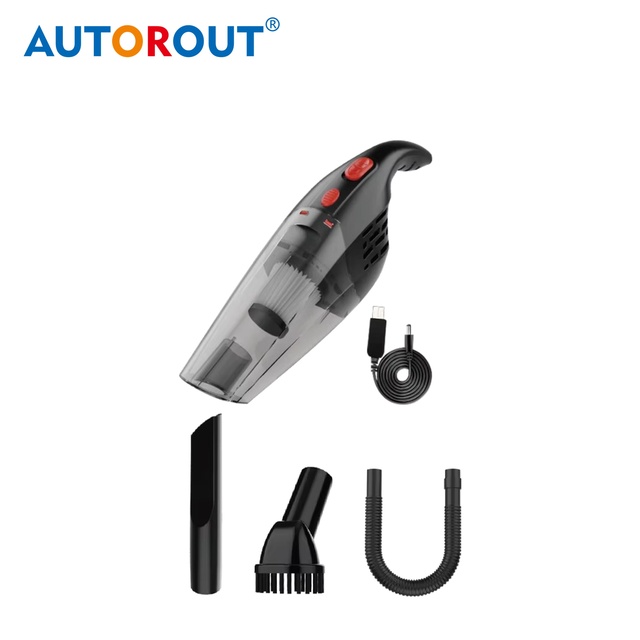 Portable Wireless Handheld Electric Car Vacuum Cleaner 4500PA Suction Rechargeable Battery 14-Minute Runtime for Cleaning Car