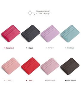 Pebble Grain Leather Credit Card <b>Holder</b> RFID Shield Secure Slim Minimalist Heightened <b>Travel</b> Wallet Multi Slot Manufacturer - Product Image 3