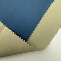 Tissu d'habillement Ripstop 100% Polyester 75D Haute Élasticité, 0.2 Blocs, Poids Moyen, Résistant aux Taches