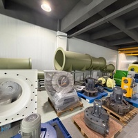 Ventilateur électrique 380V antidéflagrant avec impeller de 400 mm, ventilateur d'extraction d'air industriel, souffleur centrifuge pour conduits