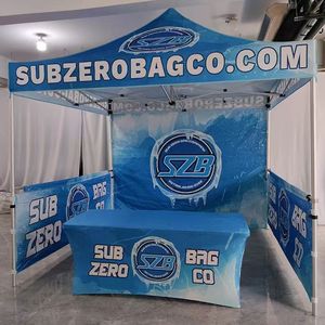 Carpa Personalizada para Ferias Comerciales, Promoción Empresarial, Exhibición al Aire Libre, Resistente al Viento, Material Impermeable con Bolsa <span class=keywords><strong>de</strong></span> Transporte - Product Image 5
