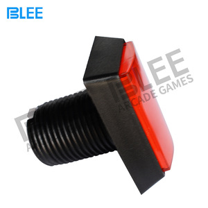 สวิตช์ปุ่มพลาสติกทรงสี่เหลี่ยมขนาด 50x33 มม. พร้อมไฟในตัวสำหรับคอนโซลเกมอาร์เคด - Product Image 3