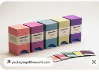 Vente en gros de petite boîte d'emballage en sachet de thé pour café de luxe en carton avec logo personnalisé emballage cadeau boîte à thé en papier carton paquet de 20/paquet de 10