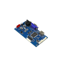 Prise en charge VGA, HD-M, entrée audio Carte contrôleur LCD/EDP MIPI Lvds signal Interface Sortie écran LCD Carte mère LCD générale