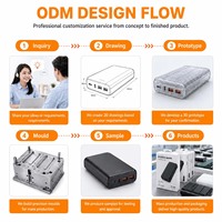 Power Bank Nirkabel Magnetik Portabel dari Aluminium Alloy 5000mAh 10000mAh Ultra Tipis PD20W Pengisian Cepat B2B dengan Stand Logo Kustom