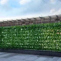 Clôture décorative en feuilles artificielles, rouleau de 1m x 3m, pour ombrage et occultation sur clôture avec filet