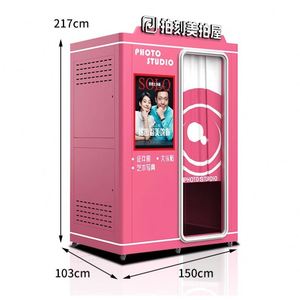 Máquina de Fotos de Autoservicio sin Personal, Impresión de Fotos de Identificación con Adhesivo de Cabeza Grande, Directo de Fábrica - Product Image 4