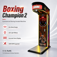 Máquina de Boxeo Neofuns Boxing Champion 2, Certificada por CE y ROHS, Eficiente Energéticamente, 74W, Juego de Boxeo Arcade para FEC y Bares