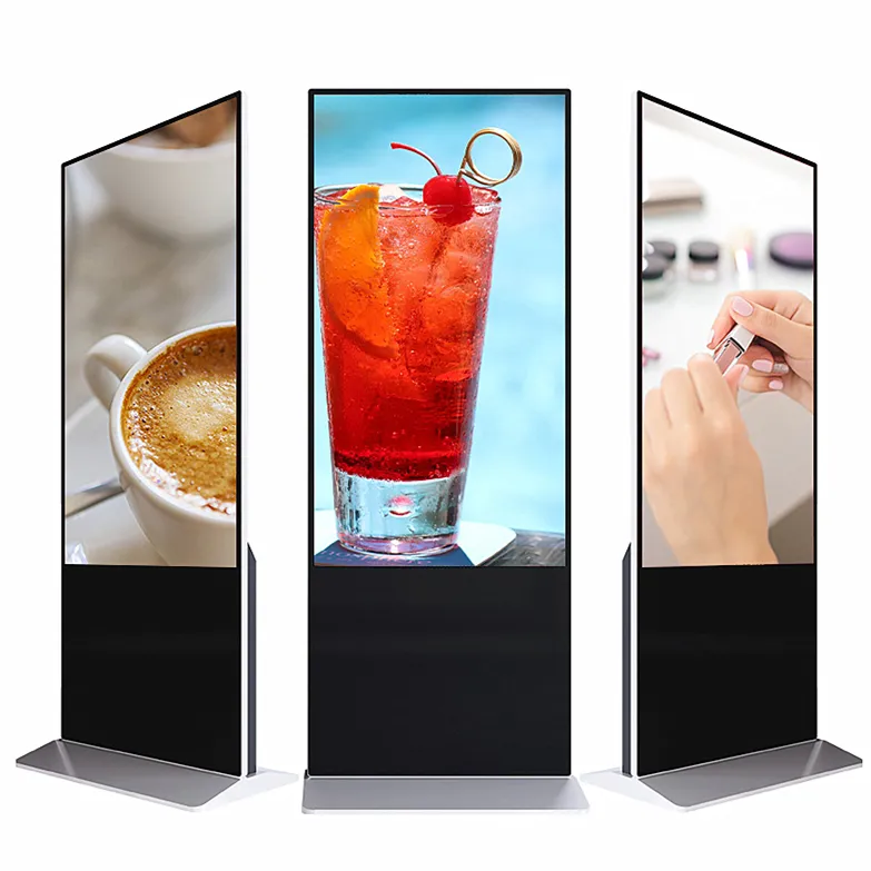 Bodenst änder Wifi lcd Interaktiver Touchscreen Digital Signage und Anzeigen Werbung Player Kiosk Monitor
