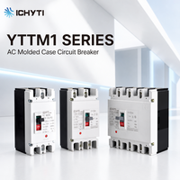 Pemutus Sirkuit Cetak 3 Kutub 160A 250A 25kA MCCB AC 400V 415V 690V Pemutus Sirkuit Distribusi Daya Industri