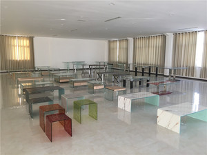 Rõ Ràng Uốn Cong Và Kính Cường Lực Trong Độ Dày 12Mm Cho Bàn Phòng Khách Đồ Nội Thất Kính Bàn Trà - Product Image 2