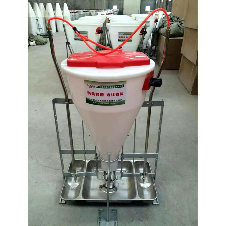 Nouveau intelligent sec et Humide mangeoire aux porcs semi automatique d'alimentation pour porcs