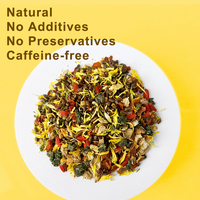 Tisane Détox Foie & Santé Oculaire aux Herbes Mélangées 5g x 30 Sachets Sans Caféine Qualité Supérieure Marque Privée OEM/ODM