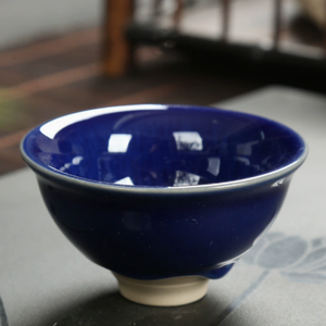 Tazza da tè in ceramica grande fatta a mano, 80ml, anti-scottatura, per Kung Fu, personalizzabile con logo, ideale per meditazione Zen o come regalo - Product Image 2