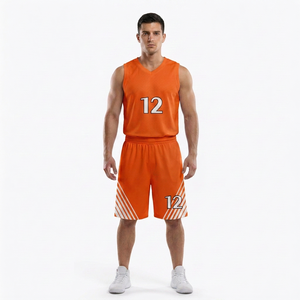 100% Polyester Sublimation Custom Team Name Numbers Breathable Moisture-Wicking Quick Dry Lightweight Sports Set for Men Youth - Product Image 3