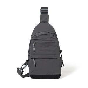 Sac banane en nylon imperméable pour sports de plein air OEM/ODM, sac bandoulière pour homme, petit sac de ceinture pour le cyclisme avec porte-bouteille d'eau - Product Image 1