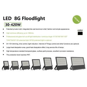 <span class=keywords><strong>Projecteur</strong></span> LED d'<span class=keywords><strong>extérieur</strong></span> <span class=keywords><strong>pour</strong></span> stades sportifs, haute luminosité, en aluminium, IP65, 200W, avec réflecteur et certification CE - Product Image 6