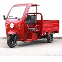 Tricycle de fret robuste à cabine ouverte personnalisé en promotion