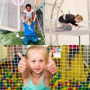 Filet d'escalade pour aire de jeux pour enfants en polyester et nylon de haute qualité, personnalisé et coloré - Product Image 5