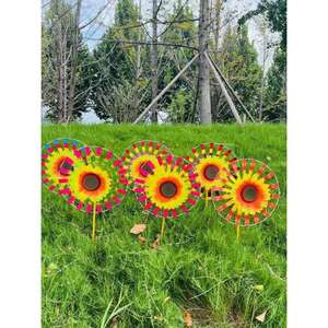 Fournisseur chinois de jouets personnalisés en plastique monocouche, moulin à vent de style vieux Pékin, tournesol, fabrication et vente propres - Product Image 5