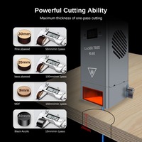 LASER TREE 40W Module de gravure laser CNC en métal haute puissance DIY Diode en bois Tête de découpe laser avec assistance pneumatique pour cuir plastique