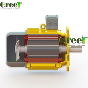 Generador Magnético de Energía Limpia de Bajas RPM PMG para Turbinas Eólicas, Alta Eficiencia, 5kw Gratis - Product Image 4