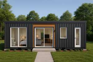 Contenedor de Alta Calidad de Ensamblaje Rápido para Aficionados al Fútbol, Vivienda Temporal, Casa Contenedor Resistente - Product Image 3