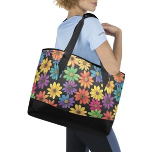 New Customs Large Size Flower Printing Leakproof Cute <b>Lunch</b> <b>Tote</b> <b>Bags</b> Large Capacity Reusable Insulated <b>Lunch</b> <b>Bag</b> - Product Image 6