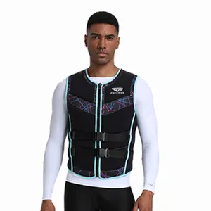 OEM/ODM CE Individuelle Schwimm-Lebensweste für Erwachsene Neopren-Taillenbelt-Lebensjacke für Wassersport im Großhandel