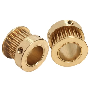 AF BF CF 2M 2GT 3m s2m s2m S3M 1.5gt 2GT 3GT 5Gt mxl XXL XH xxh thời gian ròng rọc răng ròng rọc thép đồng thau Nylon nhôm - Product Image 1