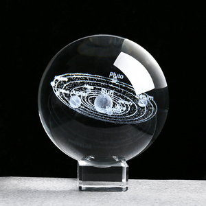 <span class=keywords><strong>Boule</strong></span> <span class=keywords><strong>de</strong></span> <span class=keywords><strong>cristal</strong></span> gravée au laser du système solaire K9, polie et sculptée, pour la décoration <span class=keywords><strong>de</strong></span> la maison, souvenir <span class=keywords><strong>de</strong></span> <span class=keywords><strong>Noël</strong></span> ou cadeau sur le thème <span class=keywords><strong>de</strong></span> l'amour - Product Image 3