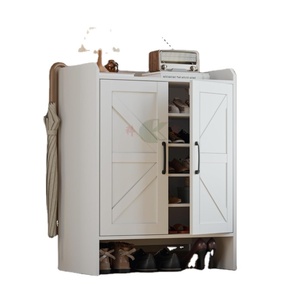 Zapatero Moderno Grande Estilo Rústico con Puertas, Estantes Ajustables de 5 Niveles, Almacenamiento de <span class=keywords><strong>Zapatos</strong></span> de Madera <span class=keywords><strong>para</strong></span> Entrada, Pasillo, <span class=keywords><strong>Armario</strong></span> - Product Image 1