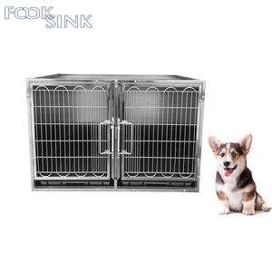 Cages modulaires professionnelles d'emballage plat de chien avec les murs/chenil solides/caisse de chien - Product Image 6