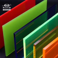 Láminas Acrílicas PMMA Opacas de Color Sólido Brillante Cortables para la Fabricación de Cajas de Exhibición