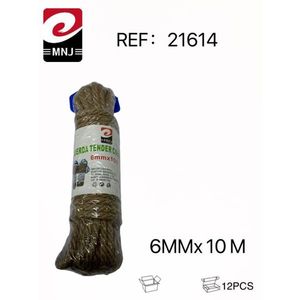 CUEURDA Corde en chanvre et jute durable 6mm*10M pour l'emballage - Product Image 1