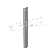 Supports de montage solaire au sol en acier revêtu de Zn-Al-Mg pour projets solaires industriels et support structurel stable