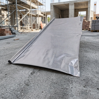 Membrane isolante réfléchissante multicouche en aluminium/MPET laminé avec maille en fibre de verre/polyester, barrière contre la vapeur