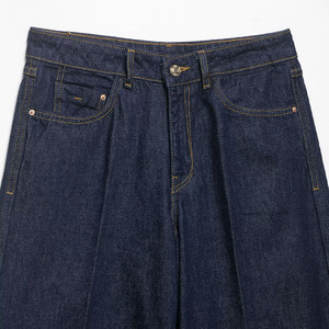 ZATRHMBM Nouveautés 2026 : Shorts en jean longs et élégants pour <span class=keywords><strong>femme</strong></span>, collection Printemps/Automne, style rétro taille haute décontracté - Product Image 4