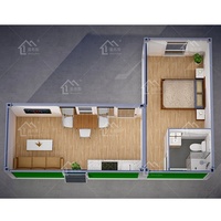 Assemblage rapide de maisons préfabriquées détachables Nouvelles maisons préfabriquées modulaires imperméables et isolantes de type K à faible coût