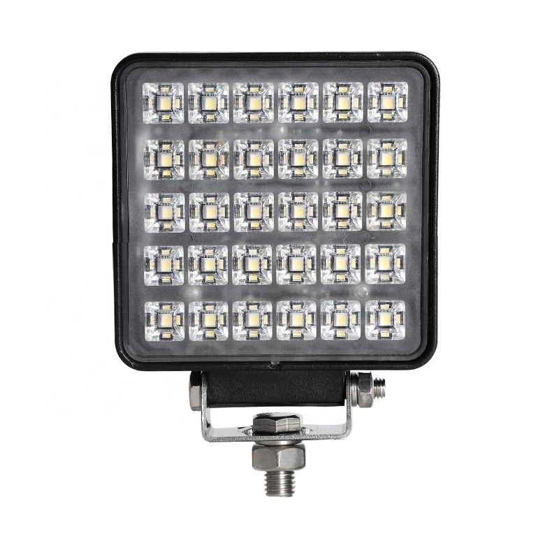 Factory High Quality 30W 12V-24V Square Vehicle Led Work Lamp for Truck Marine Car Cabin With E-Mark RoHS CE