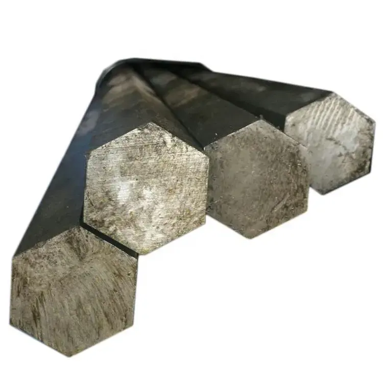 Grande vente SAE1212 1141 12L14 1117 barre carrée hexagonale à tige ronde en fer brillant en acier à coupe libre