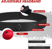 2025 nouveau produit poinçonnage et vitesse balle d'entraînement sportif balles réflexes de boxe avec tête de réaction comprend un bandeau