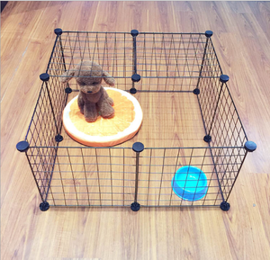 접이식 6 큐브 디자인 금속 와이어 그리드 연동 보관 선반 쌓을 수있는 더블 홈 거실 수납 홀더 상자 - Product Image 2