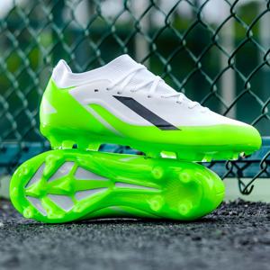 Chaussures de football haut de gamme AG longues pointes hommes femmes bas été étudiants jeu crampons d'entraînement sportif - Product Image 4