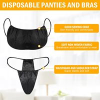 Sous-vêtements jetables doux très pratiques pour les femmes pour les heures supplémentaires les séjours à l'hôpital les séances de sauna de voyage