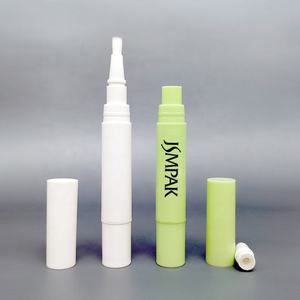 2ml 3ml plastique <span class=keywords><strong>blanc</strong></span> transparent torsadé vide brillant à lèvres stylo Tube logo personnalisé ongles cuticule huile stylo conteneur - Product Image 1
