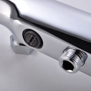 Sistema de ducha de lluvia de latón montado en la pared para el hogar moderno, mezclador de mano, masaje, patrón de pulverización suave, juego de ducha de baño de carretera - Product Image 6