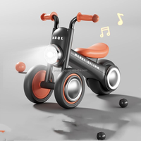 Vélo d'équilibre à quatre roues pour tout-petits, premier vélo d'apprentissage pour enfants, mini-vélo à pousser pour bébés, jouet à roulettes pour jouer à la maison